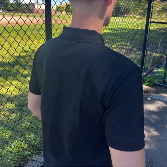 POLO BEAR RALPH LAUREN MEN TENNIS GOLF RUGBY SHIRT BLACK RED TEDDY CHRISTMAS NEW - Picture 15 of 16